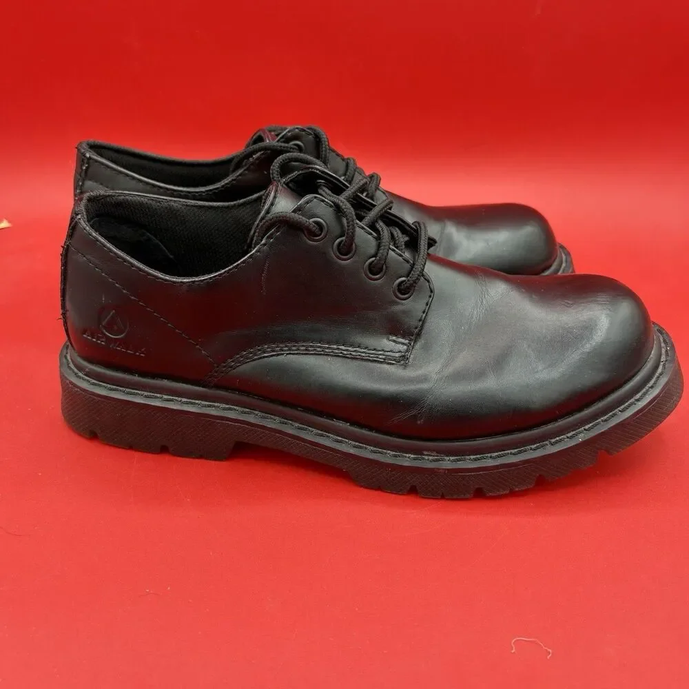Airwalk Men's Black Round Toe Chunky Oxford Style Lace-Up Shoes Size 9